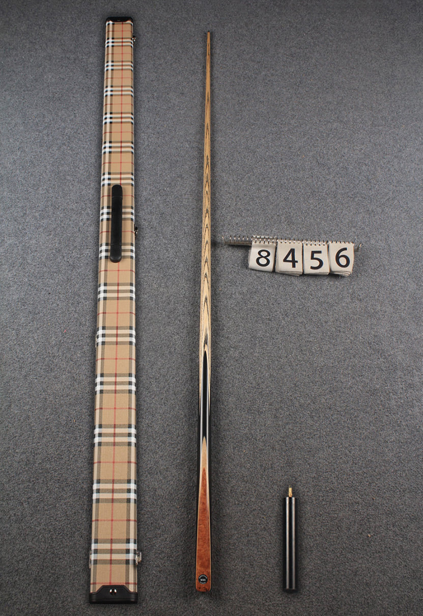 1 piece ash english pool cue  #8456