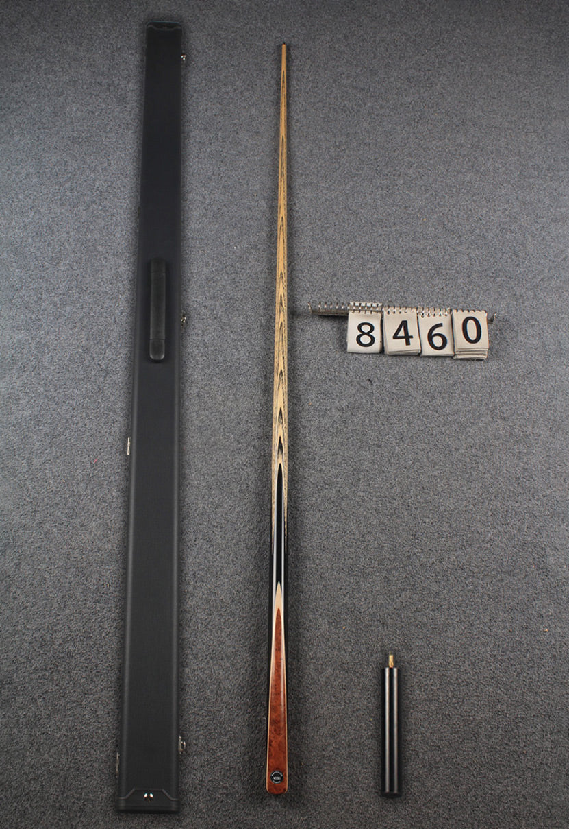 1 piece ash english pool cue  #8460