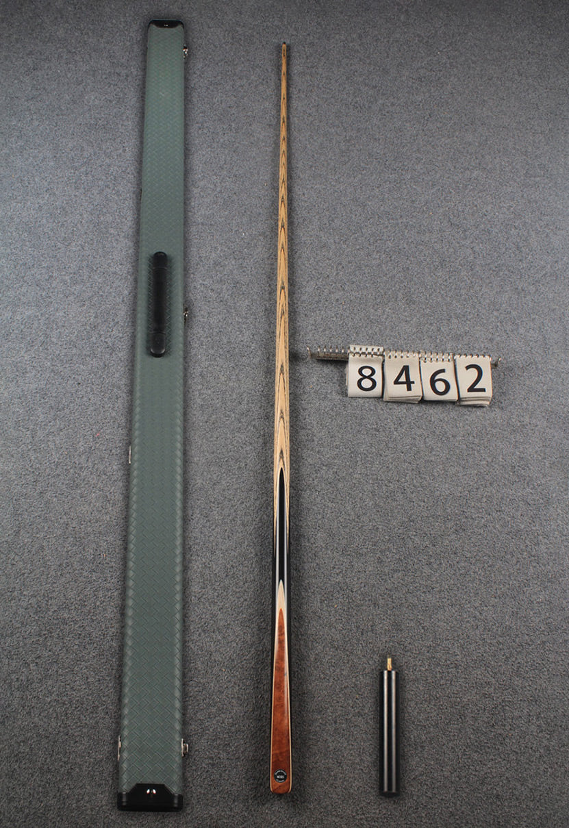 1 piece ash english pool cue  #8462