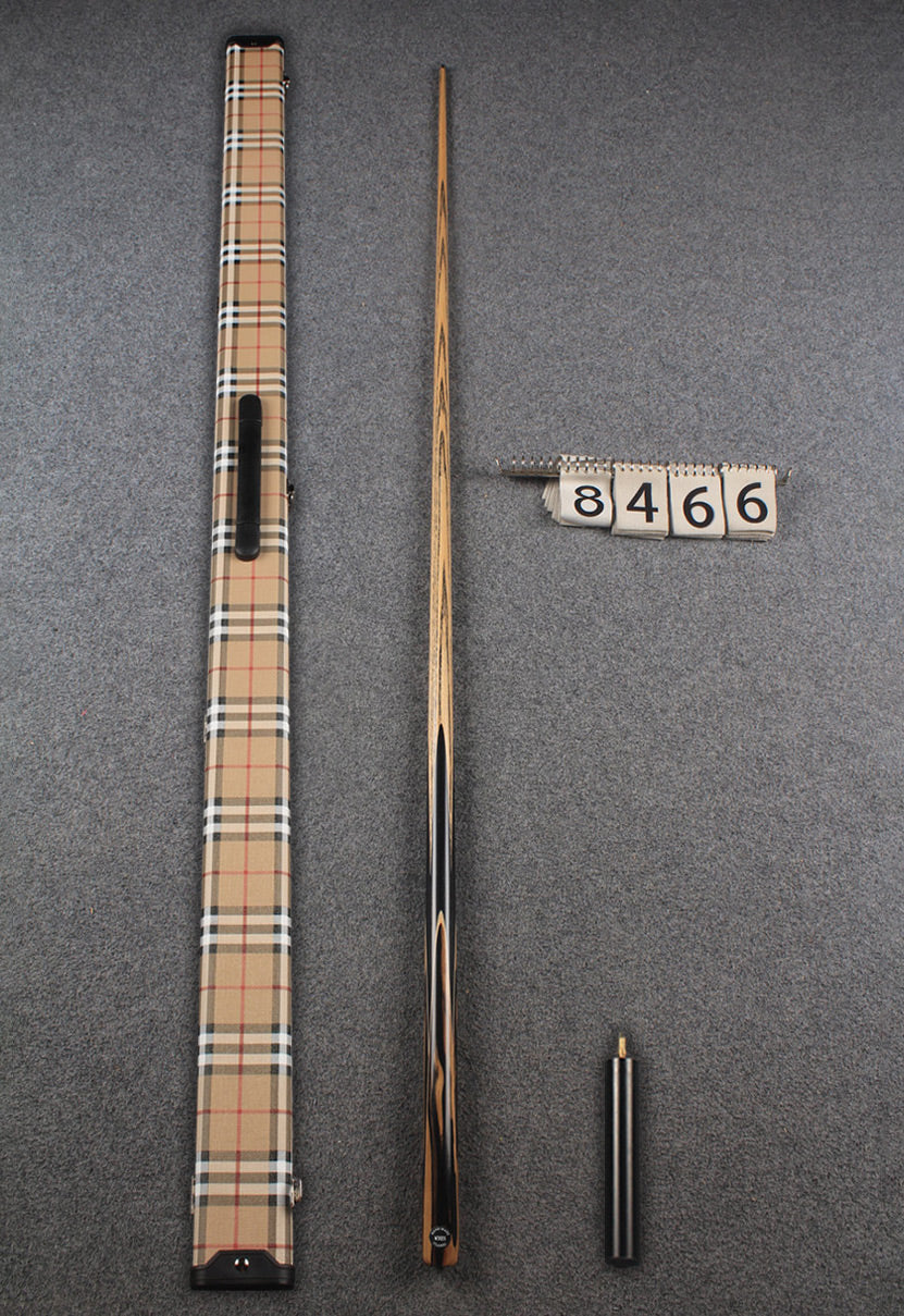 1 piece ash english pool cue  #8466