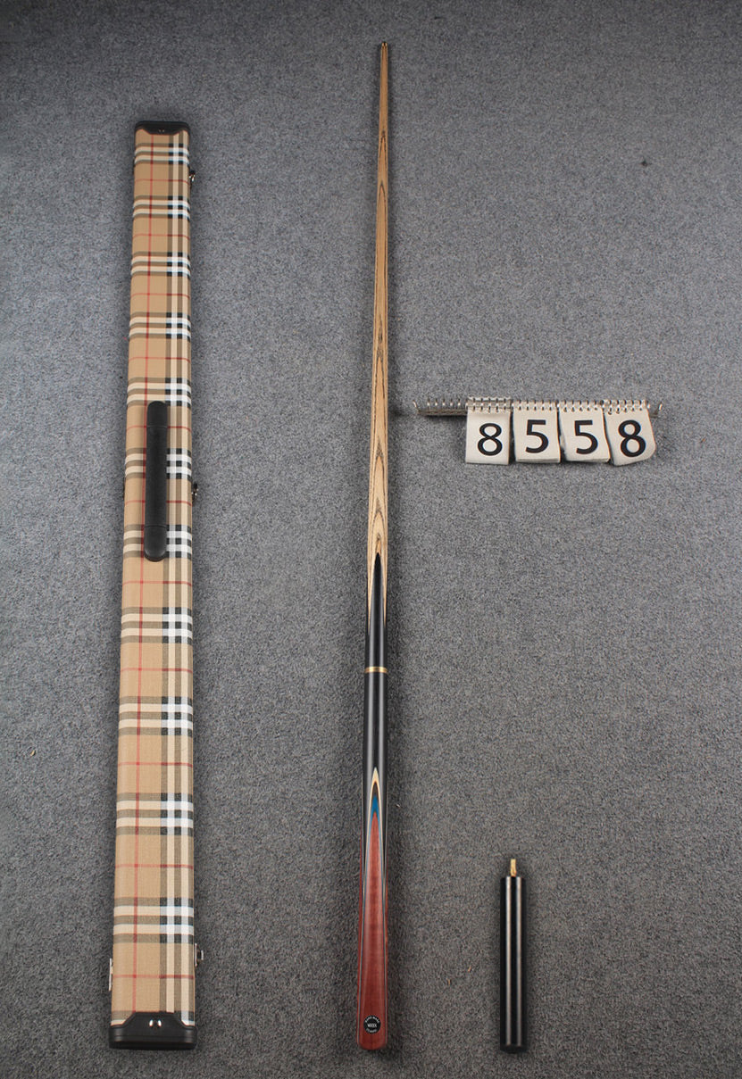 3/4 ash chinese 8 ball pool cue #8558 WOODS CUES