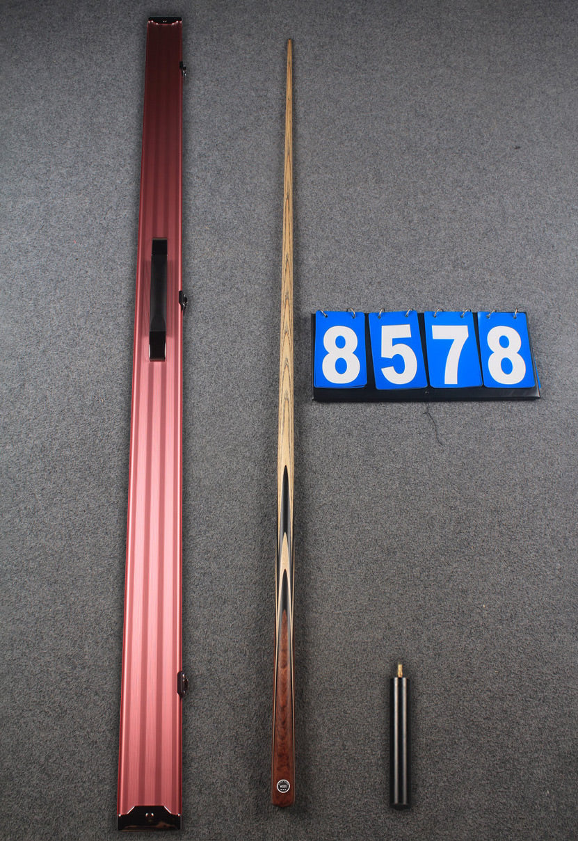 ★★★  1 piece ash english pool cue # 8578 WOODS CUES