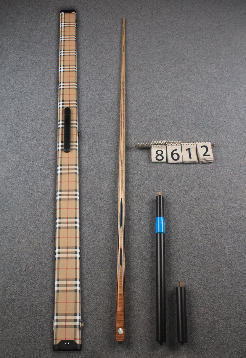 1 piece ash snooker cue # 8612 woods custom cue