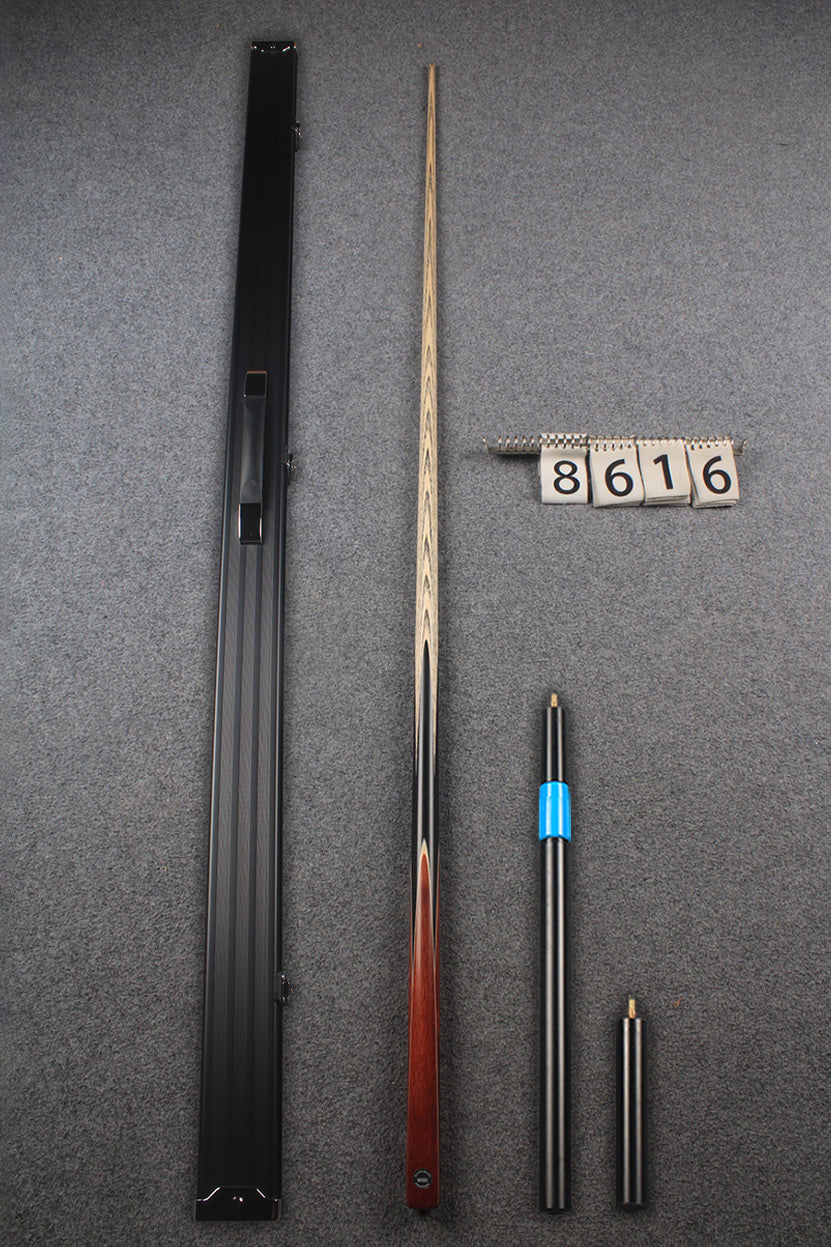 1 piece ash 61" snooker cue  #8616 WOODS CUES