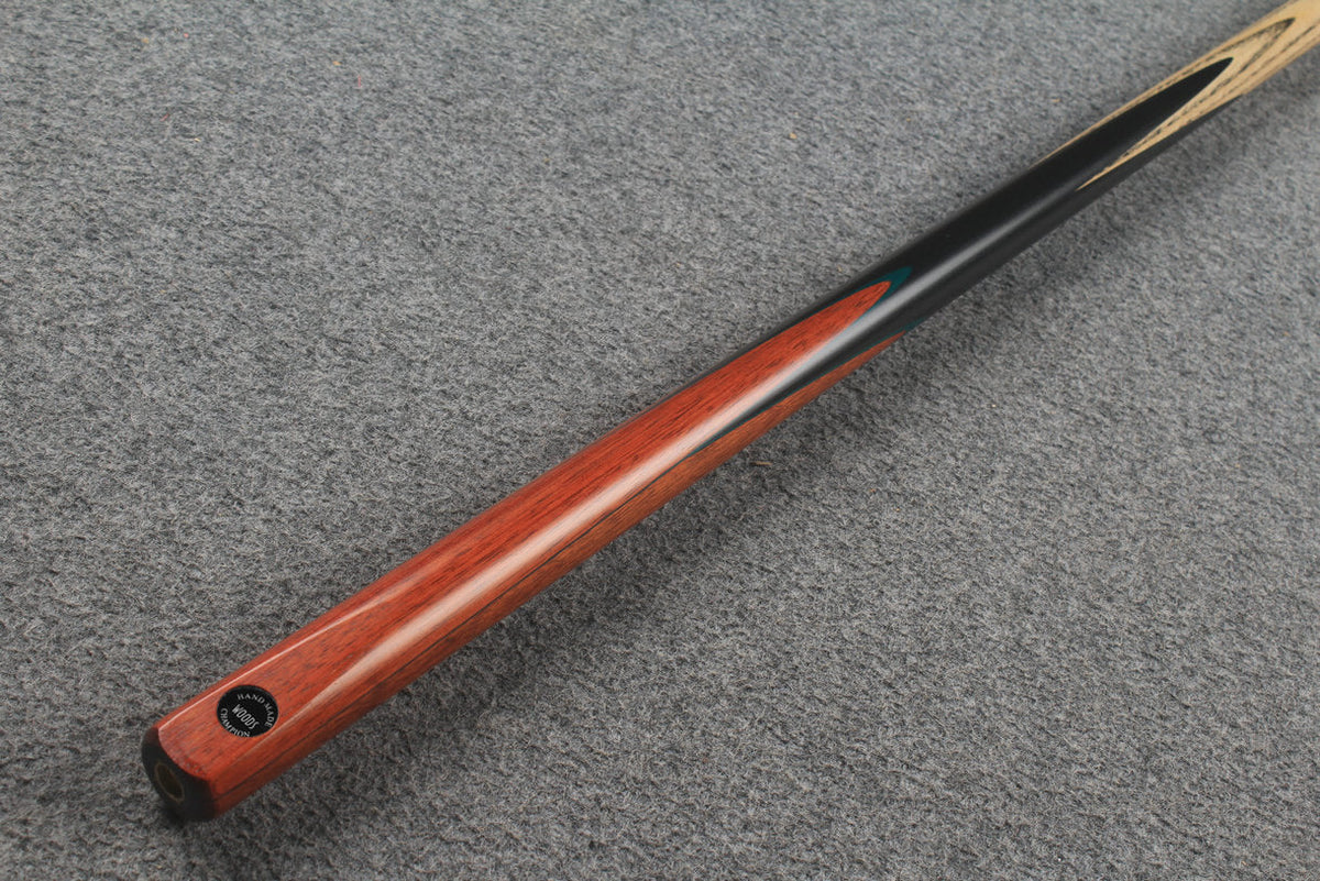 1 piece ash 61" snooker cue  #8624 WOODS CUES