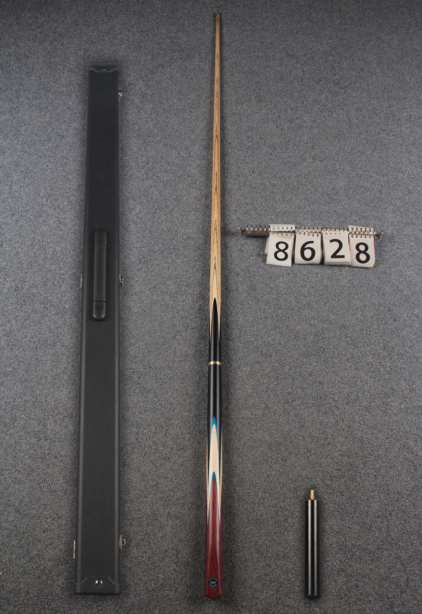 3/4 ash 59''  english pool cue  #8628 WOODS CUES