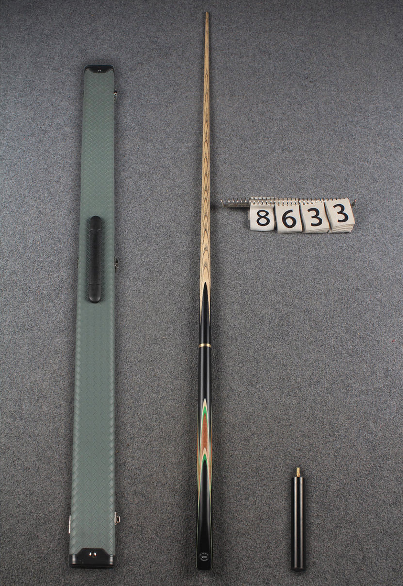 3/4 ash 59''  english pool cue  #8633 WOODS CUES