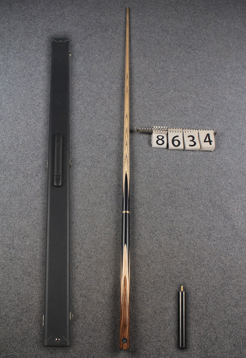 3/4 ash 59'' english pool cue  #8634 WOODS CUES