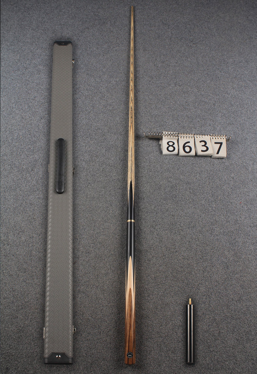 3/4 ash 59'' english pool cue  #8637 WOODS CUES