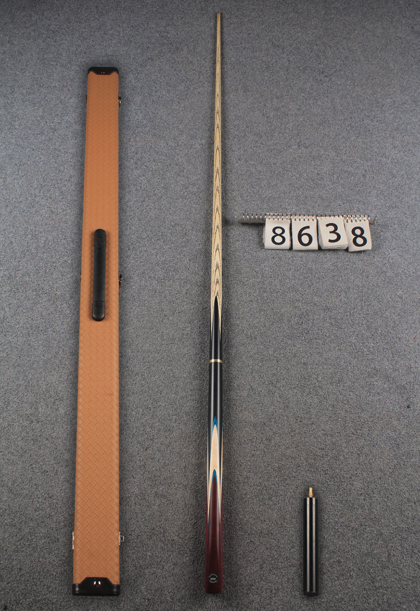 3/4 ash 59'' english pool cue  #8638 WOODS CUES