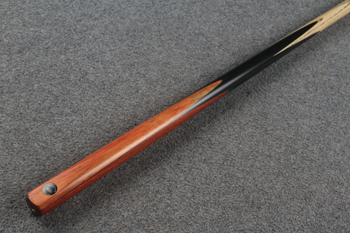 1 piece ash 62" snooker cue  #8644 WOODS CUES