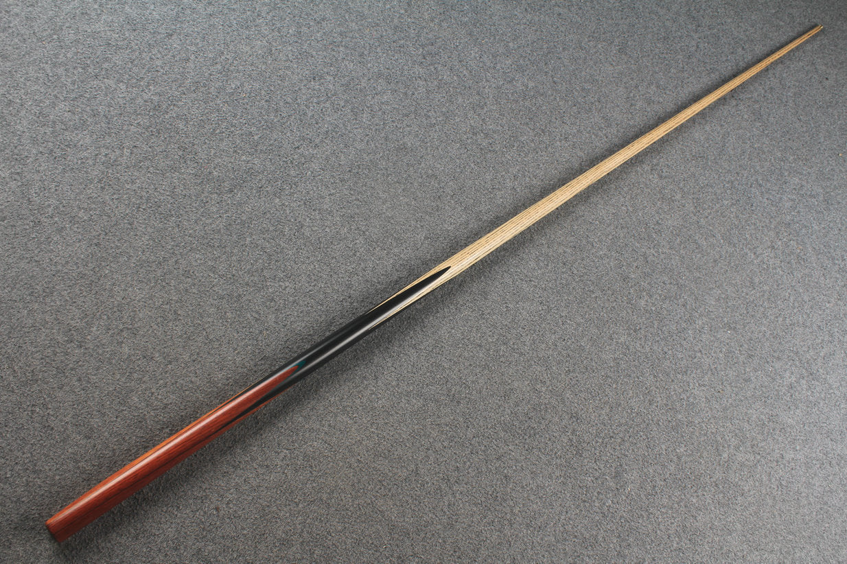 1 piece ash 62" snooker cue  #8644 WOODS CUES