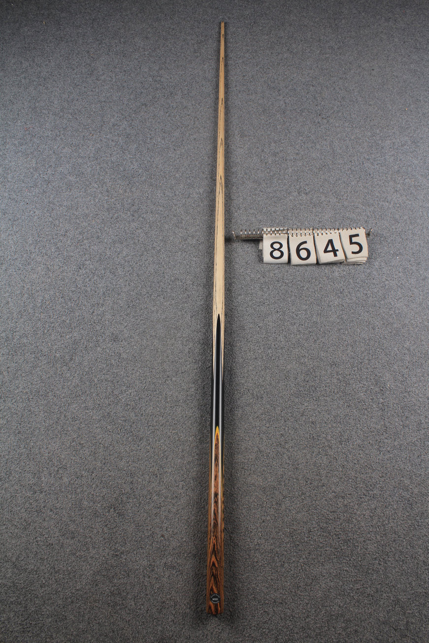1 piece ash 62" snooker cue  #8645 WOODS CUES