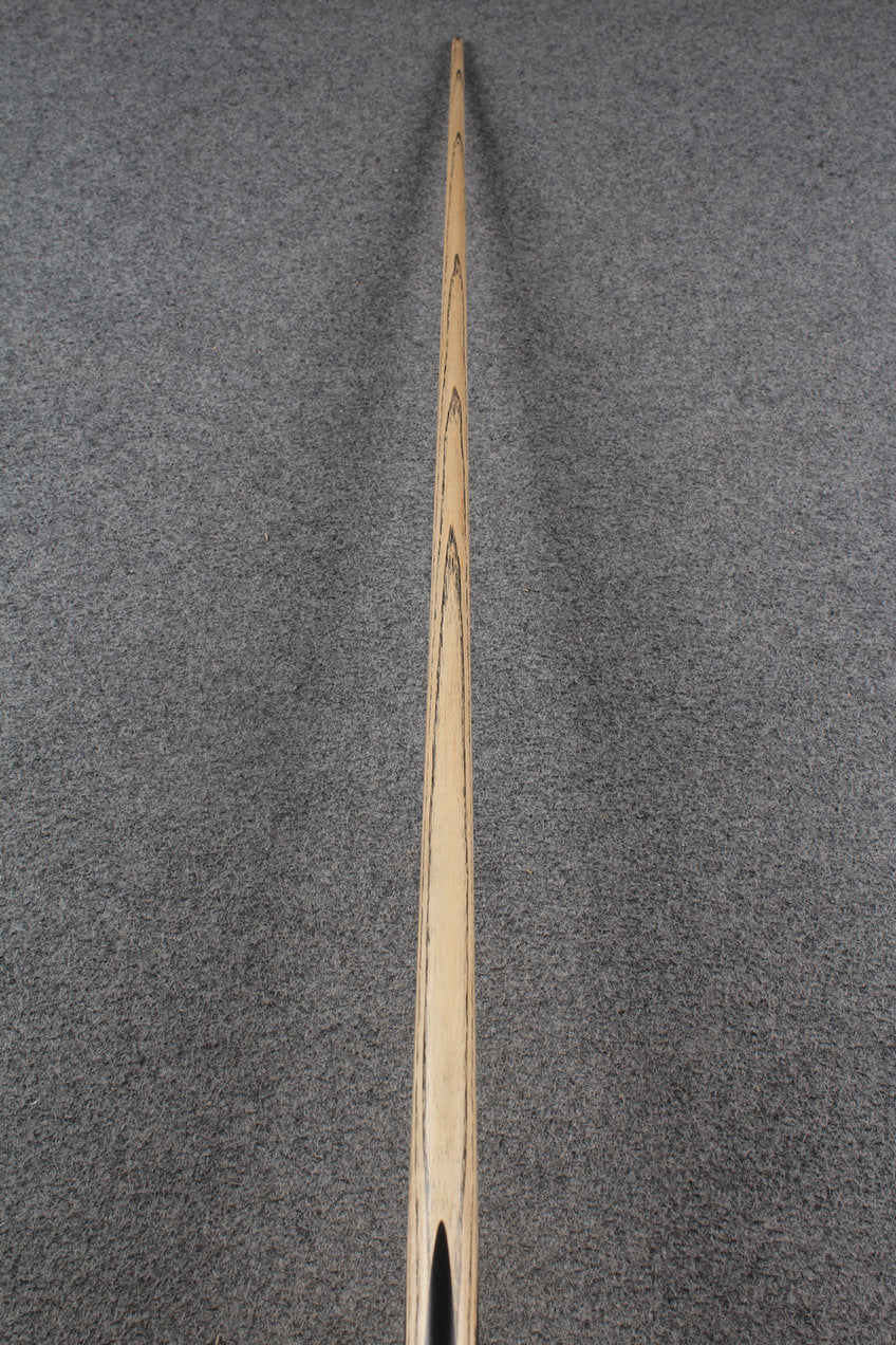1 piece ash 62" snooker cue  #8645 WOODS CUES