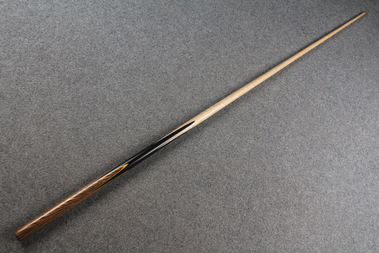 1 piece ash 62" snooker cue  #8645 WOODS CUES