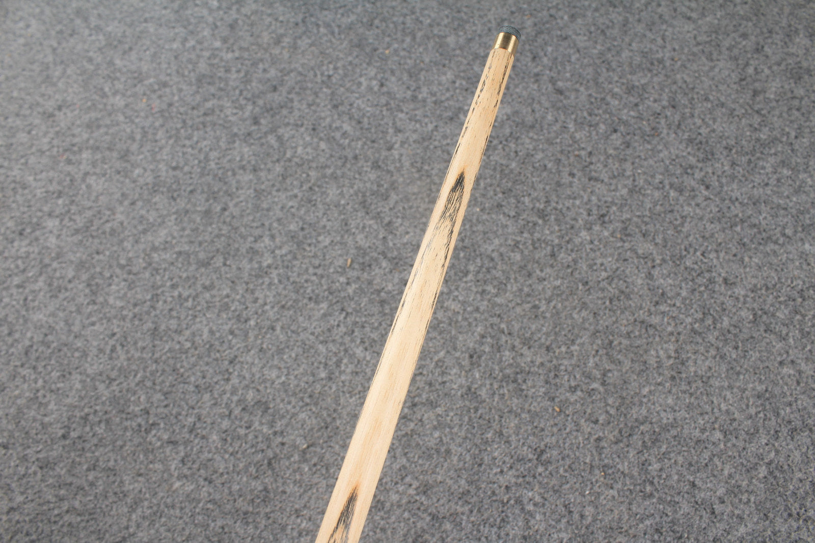 1 piece ash 62" snooker cue  #8645 WOODS CUES