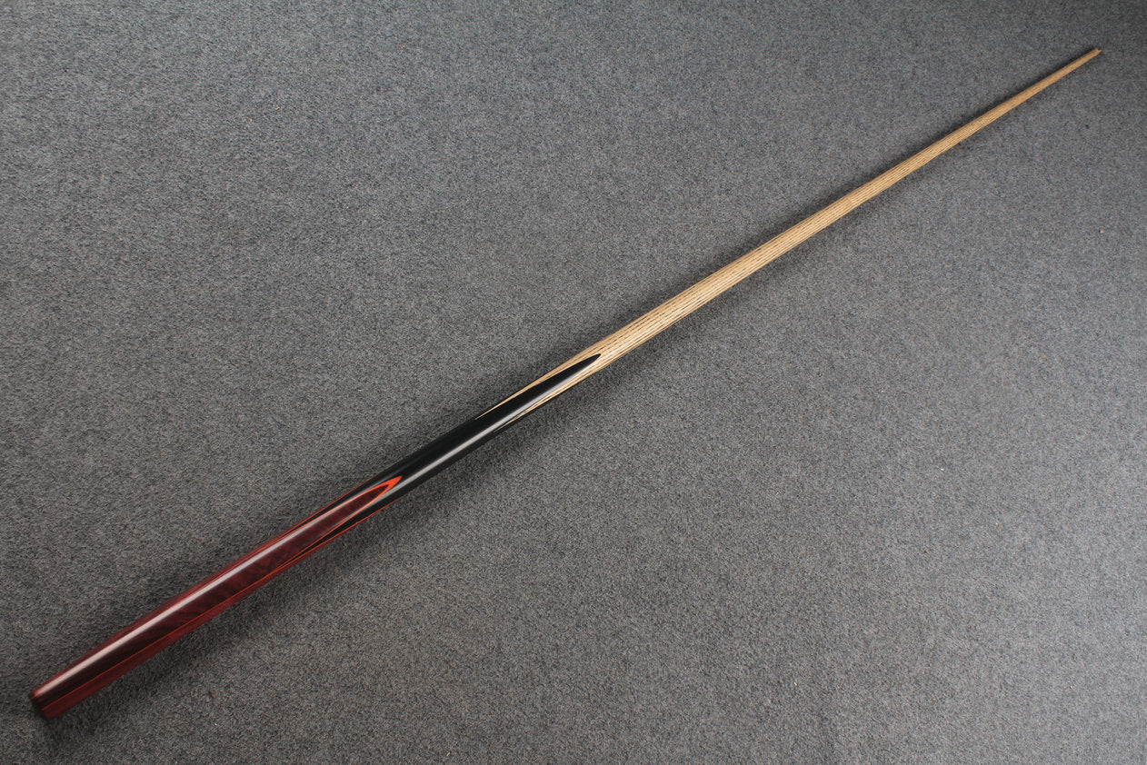 1 piece ash 62" snooker cue  #8646 WOODS CUES