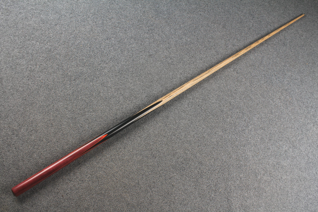 1 piece ash 62" snooker cue  #8646 WOODS CUES