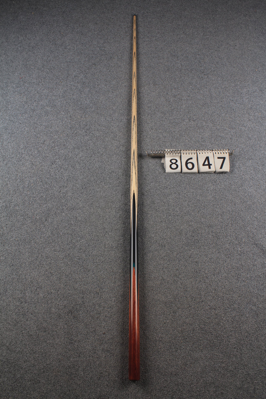 1 piece ash 62" chinese 8 ball pool cue  #8647 WOODS CUES