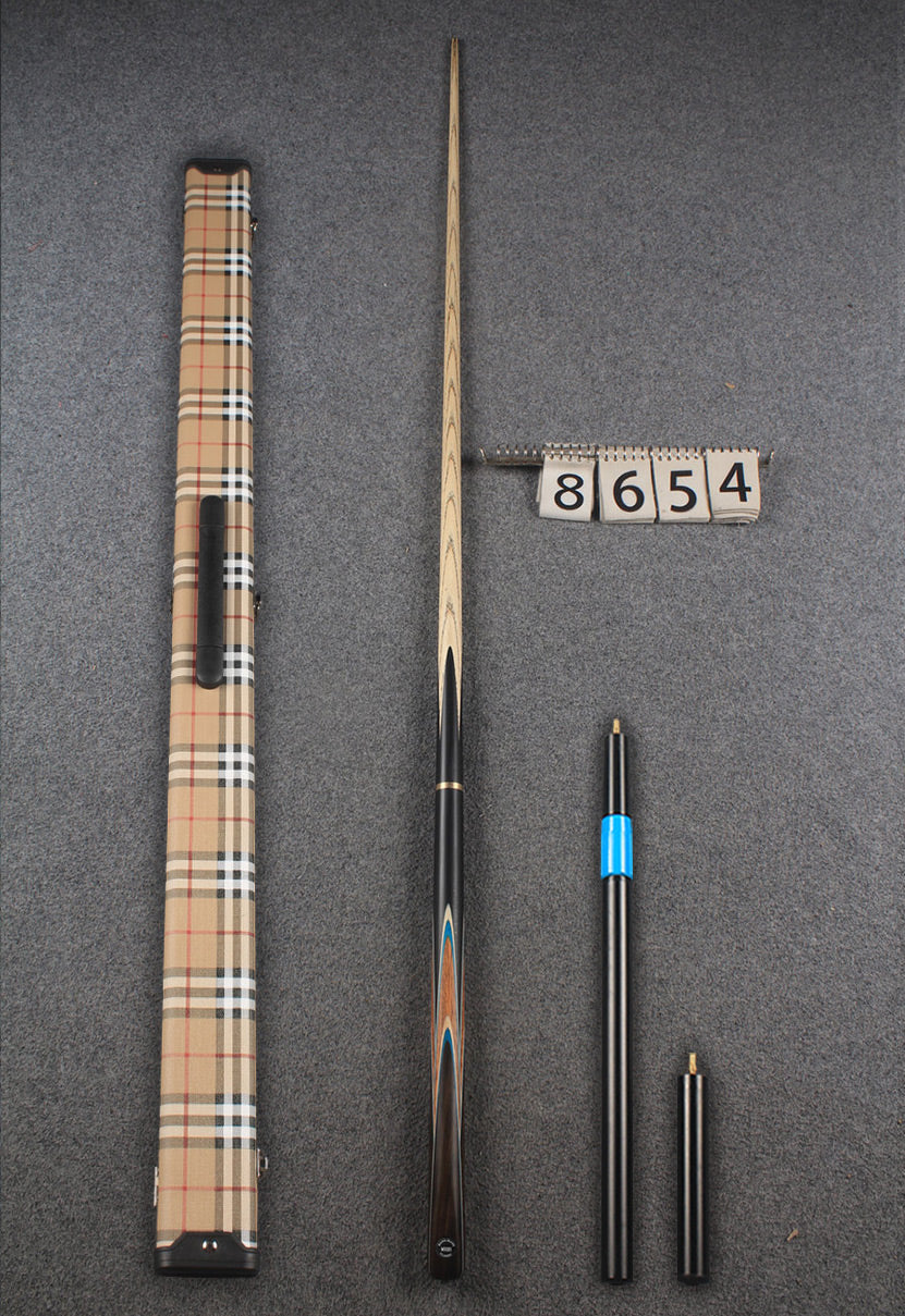 3/4 ash 59''  snooker cue  #8654