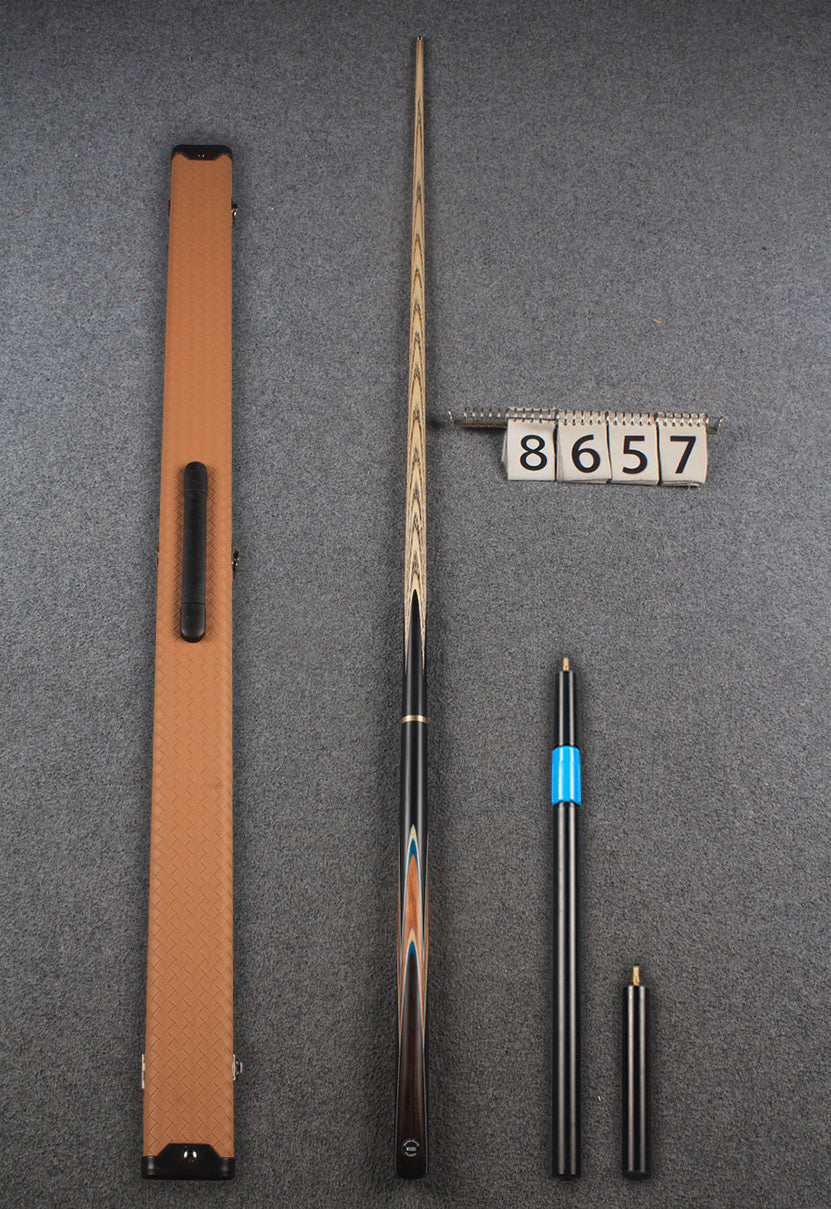 3/4 ash 59''  snooker cue  #8657