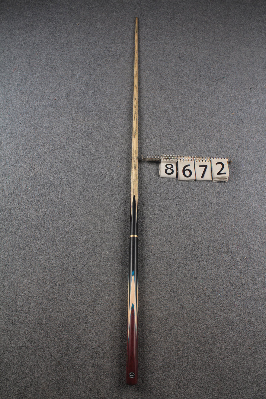 3/4 ash 60''  english pool cue  #8672