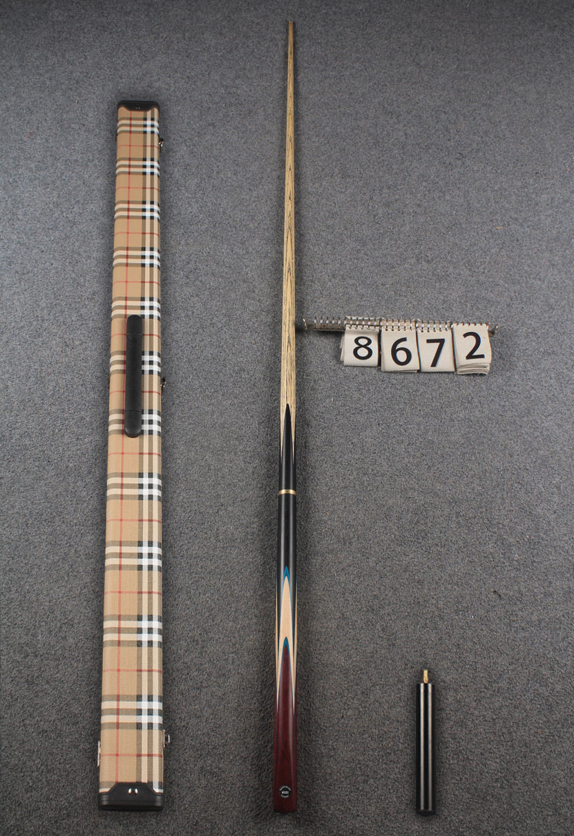 3/4 ash 60''  english pool cue  #8672