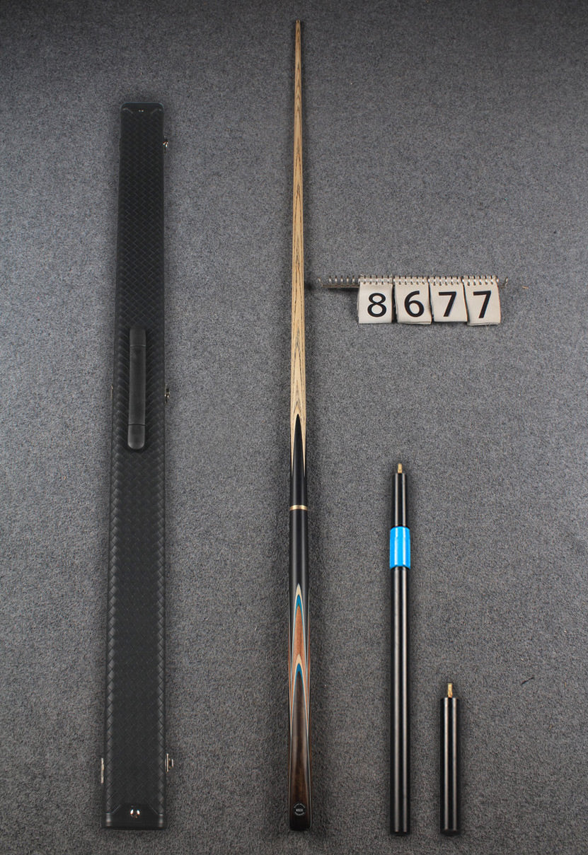 3/4 ash 60'' snooker cue  #8677