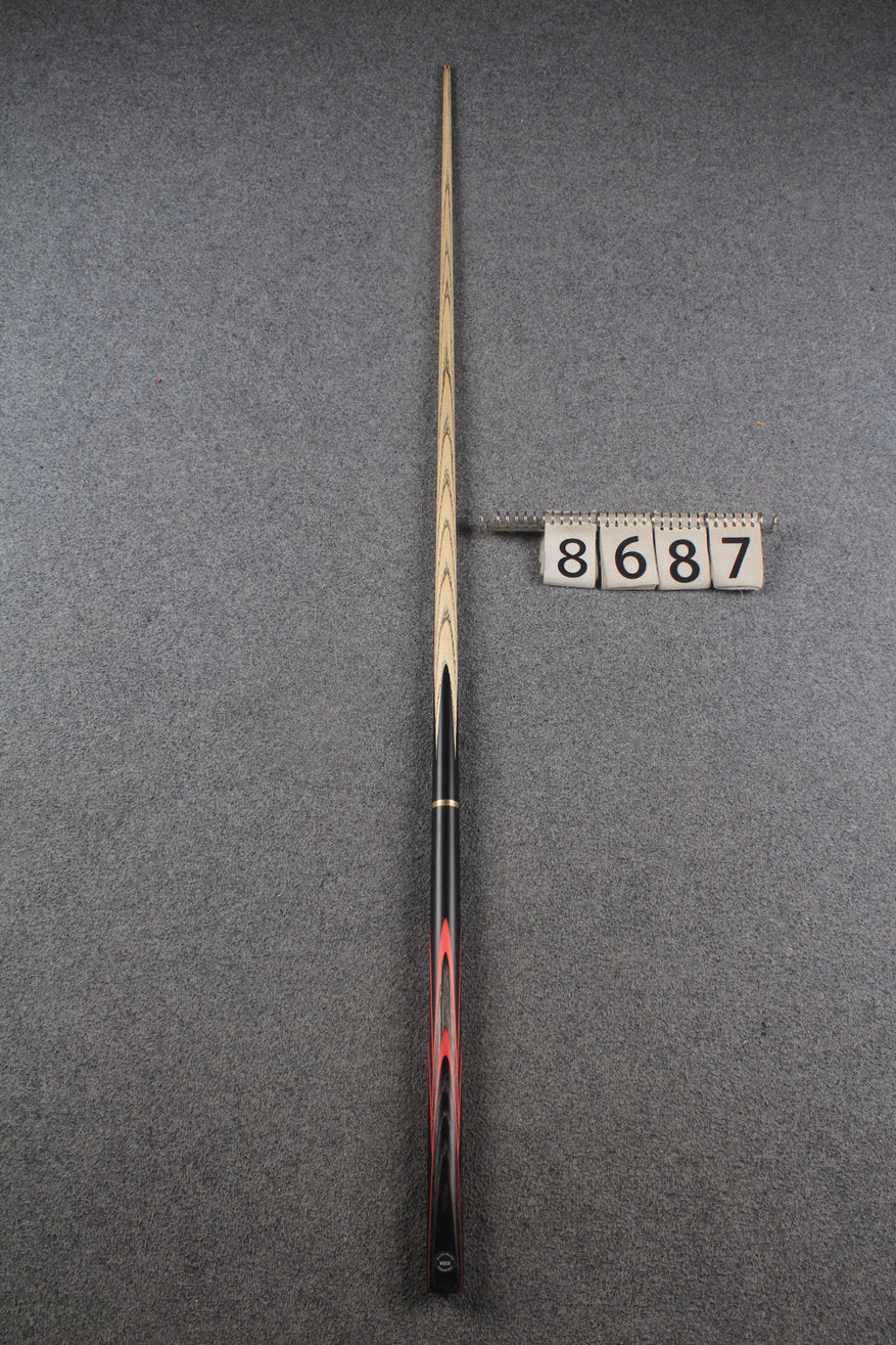 3/4 ash 60'' snooker cue  #8687