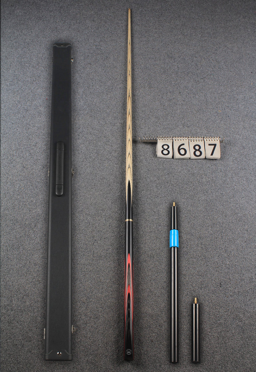 3/4 ash 60'' snooker cue  #8687