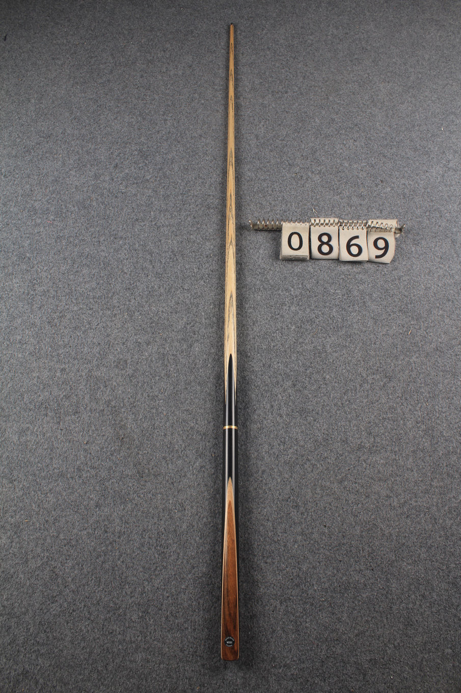 3/4 ASH english pool cue + break cue + case # 869
