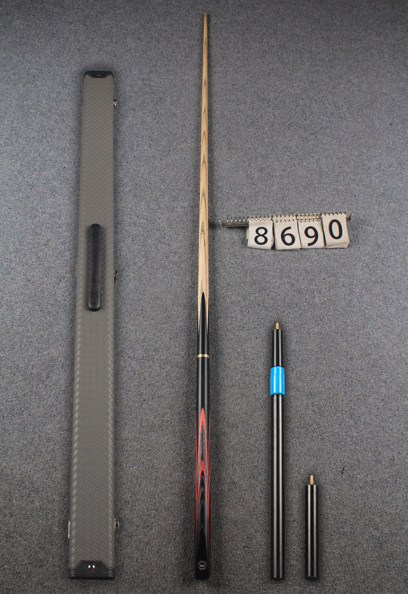 3/4 ash 60'' snooker cue  #8690