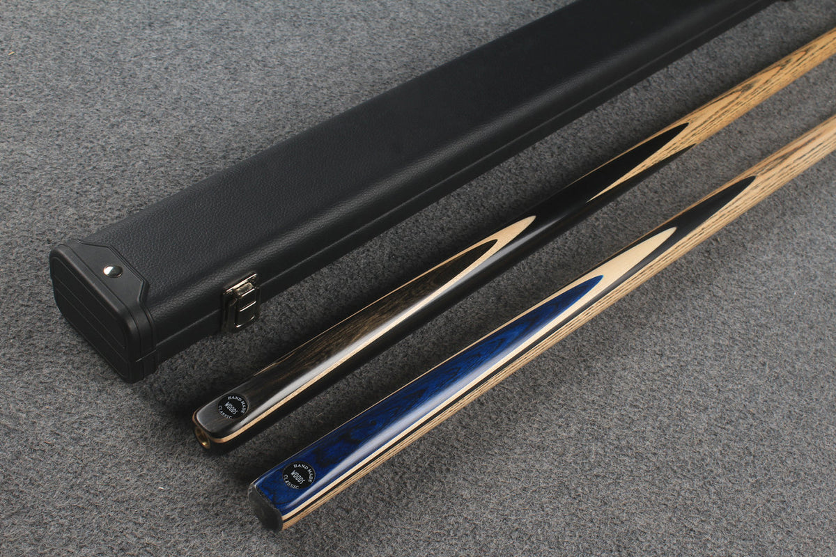 1 piece ASH english pool cue + break cue + case # 8694
