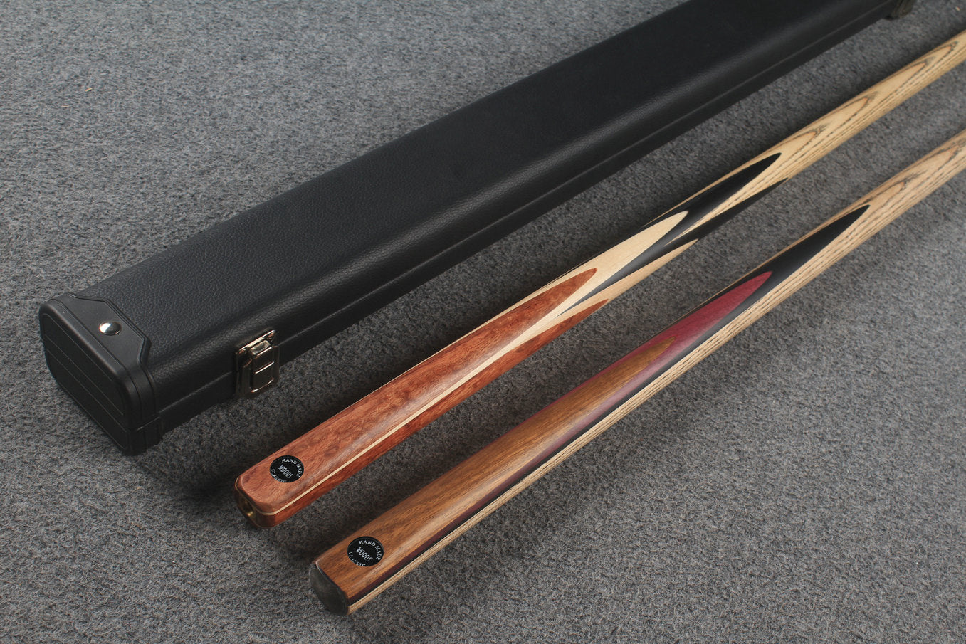 1 piece ASH english pool cue + break cue + case # 8699