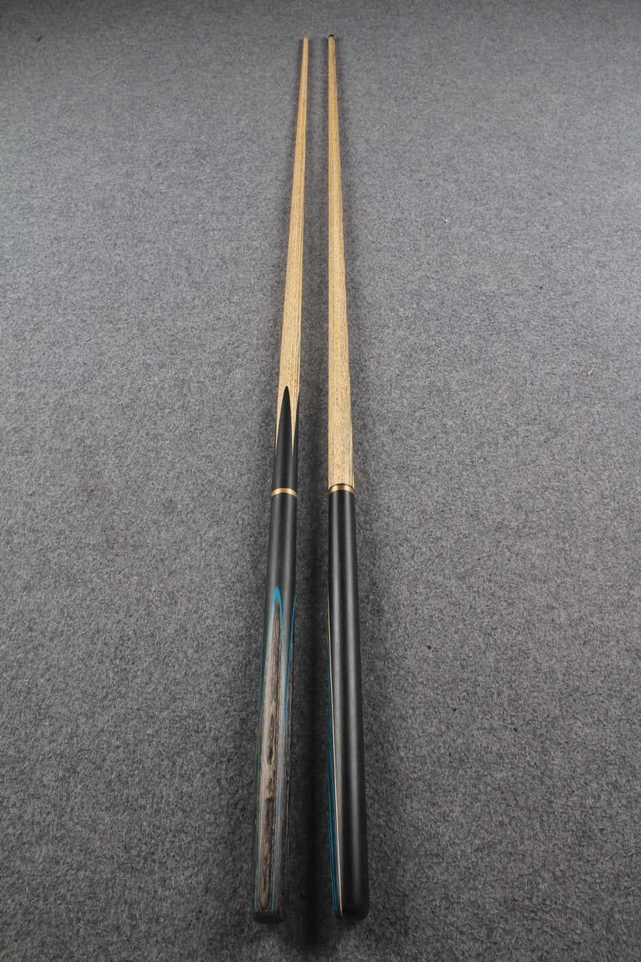 3/4 ASH english pool cue + break cue + case # 870