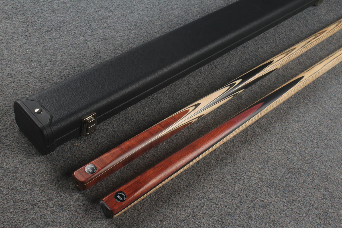 1 piece ASH english pool cue + break cue + case # 8701