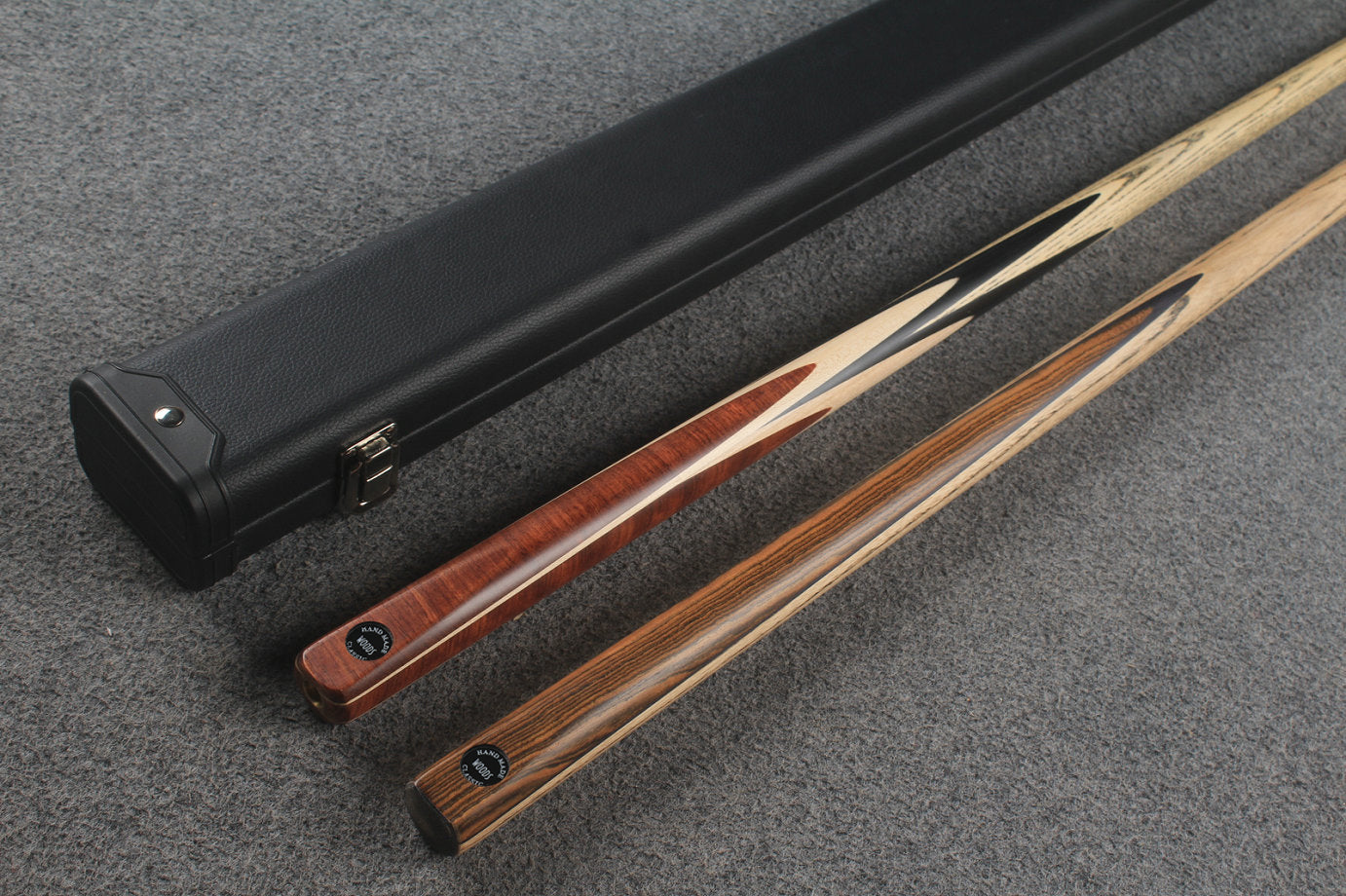 1 piece ASH english pool cue + break cue + case # 8707