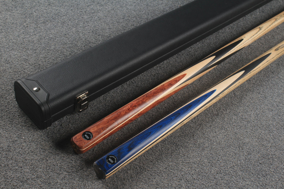 1 piece ASH english pool cue + break cue + case # 8708