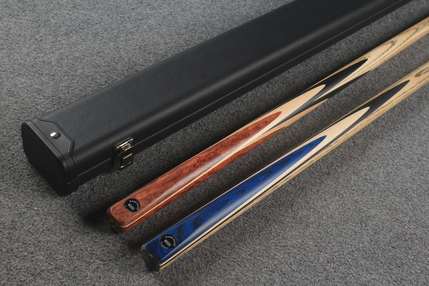 1 piece ASH english pool cue + break cue + case # 8708