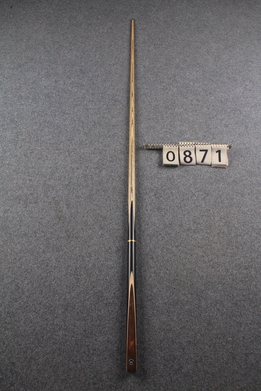 3/4 ASH english pool cue + break cue + case # 871