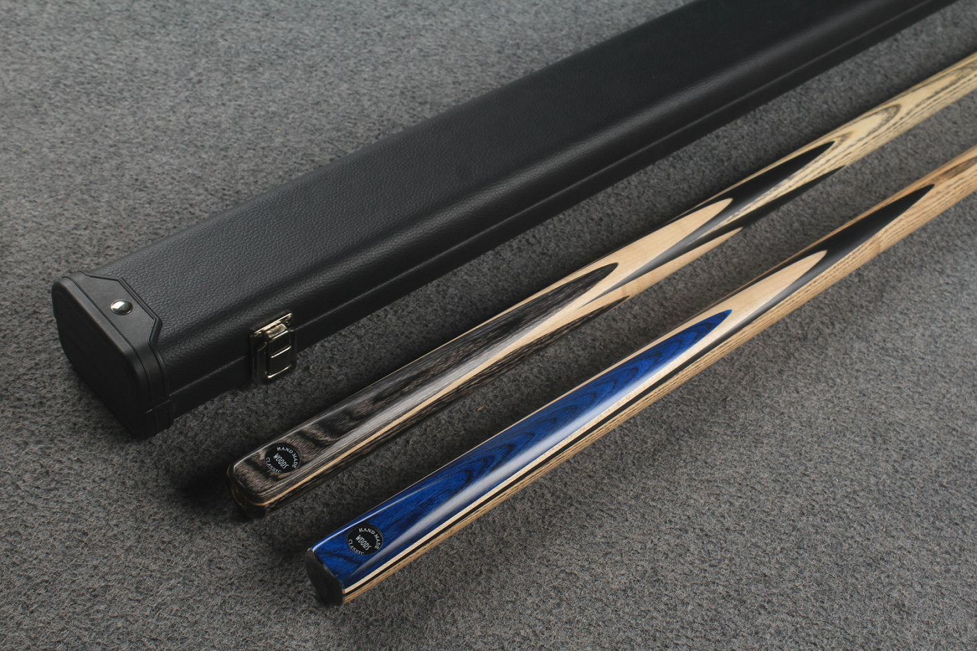 1 piece ASH english pool cue + break cue + case # 8710