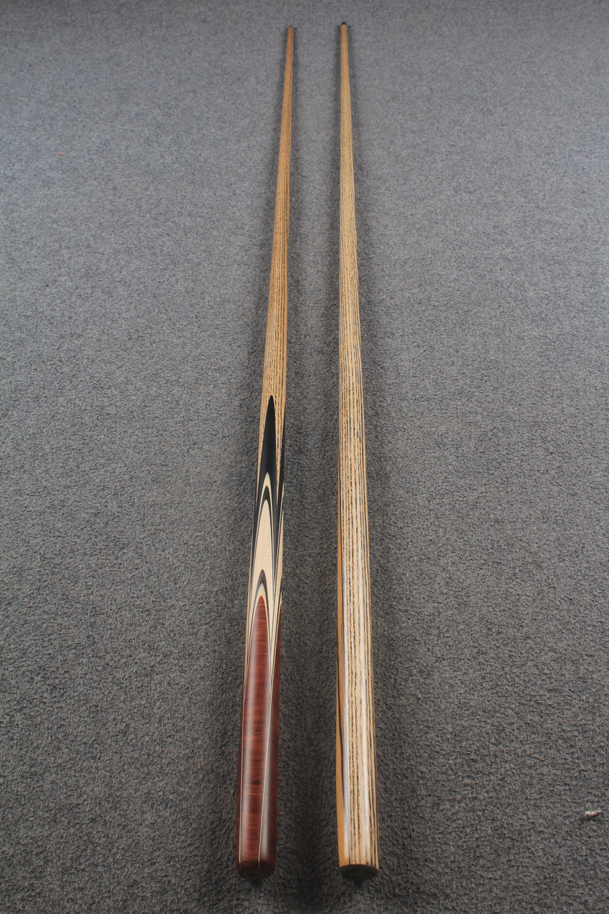 1 piece ASH english pool cue + break cue + case # 8712