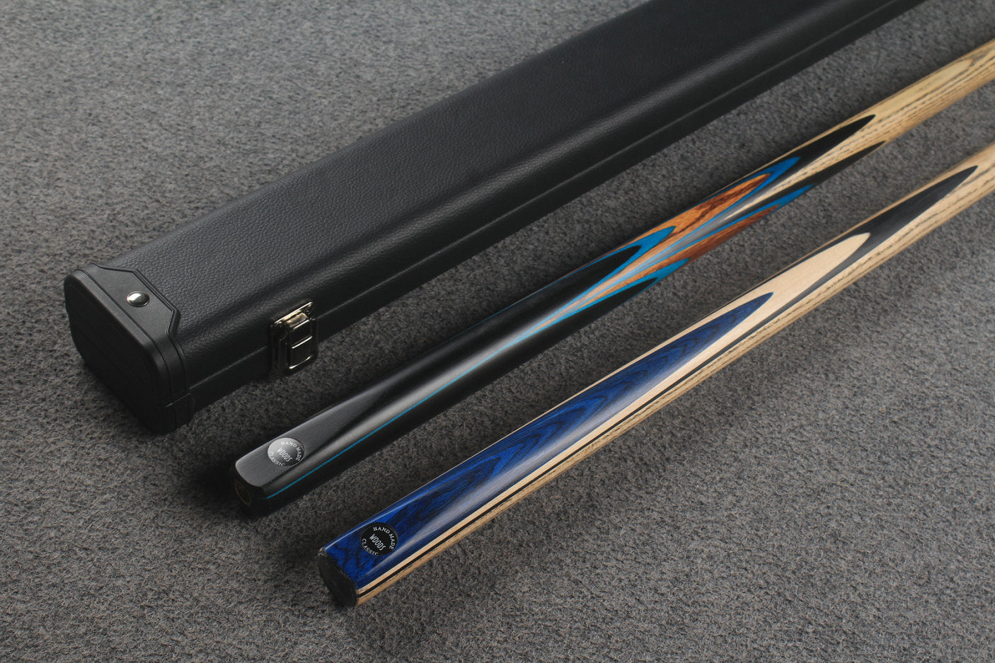 1 piece ASH english pool cue + break cue + case # 8713