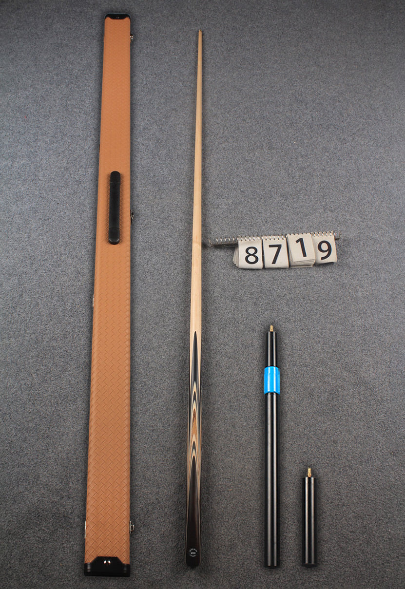 1 piece maple snooker cue # 8719