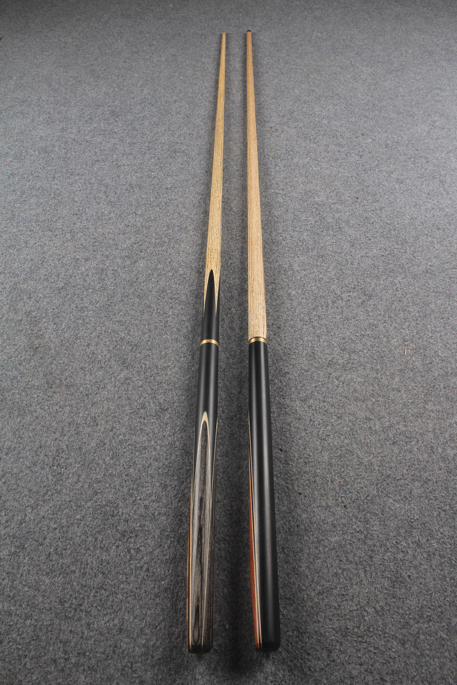 3/4 ASH english pool cue + break cue + case # 872
