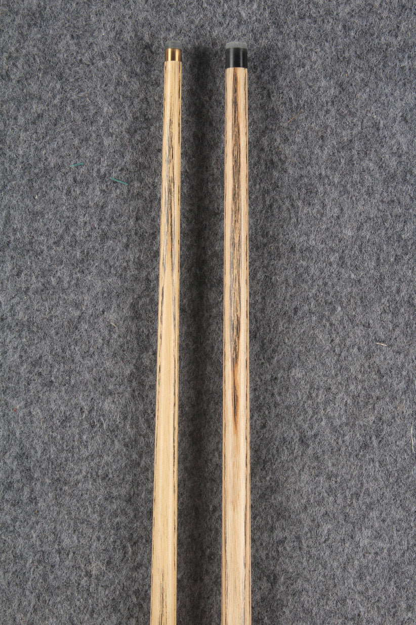 3/4 ASH english pool cue + break cue + case # 872