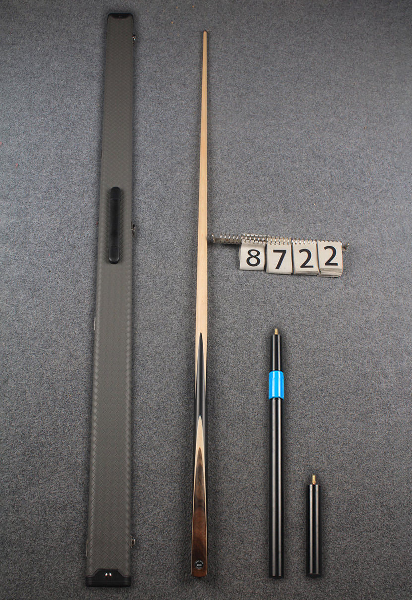 1 piece maple snooker cue # 8722