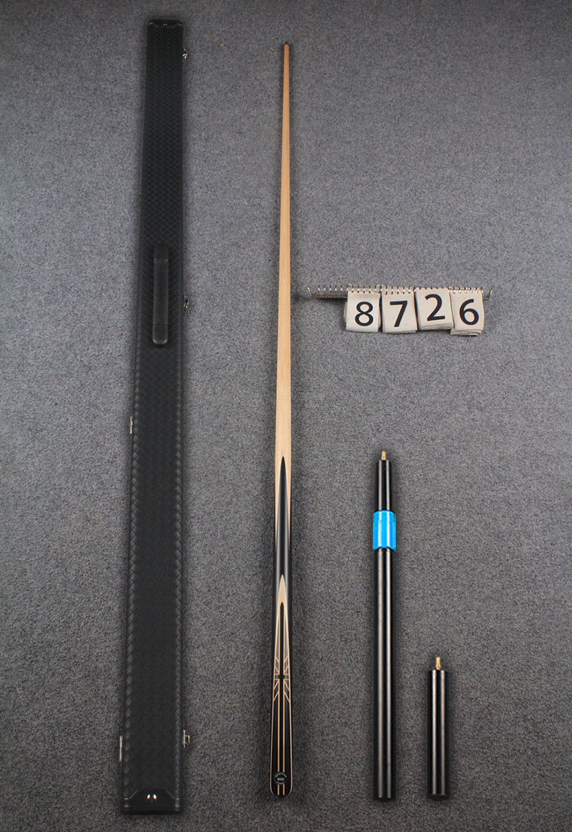 1 piece maple snooker cue # 8726