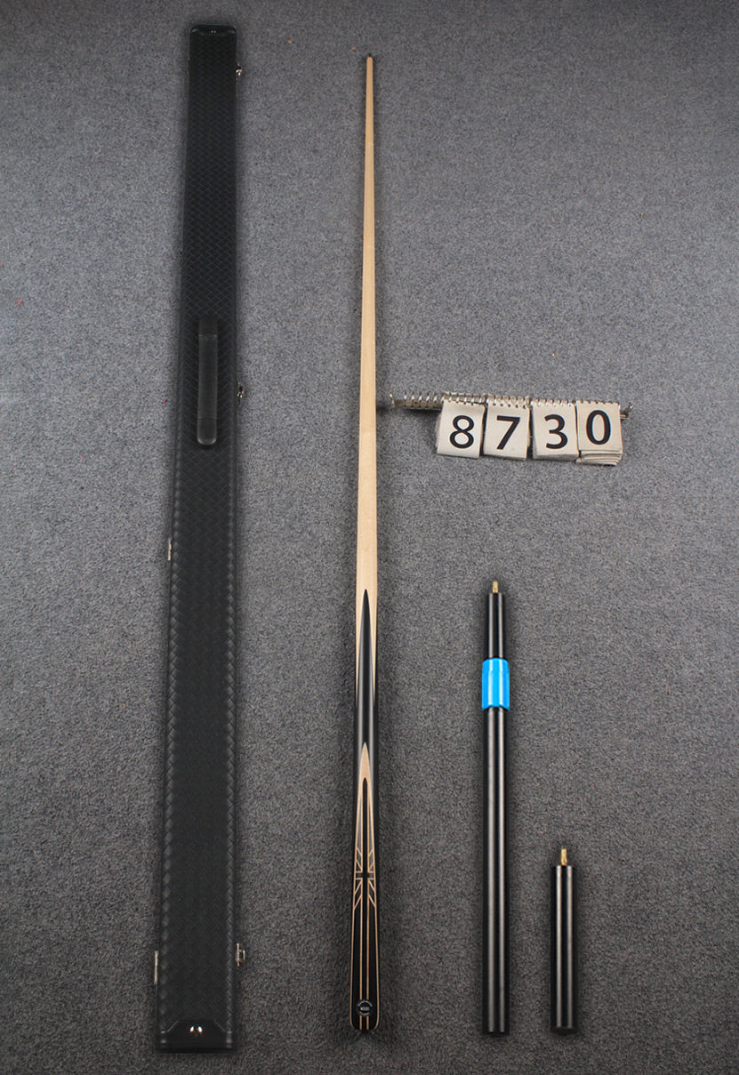 1 piece maple snooker cue # 8730