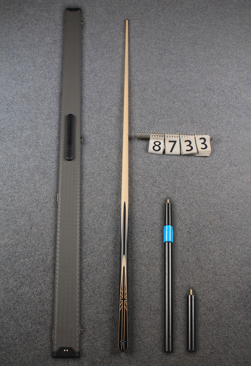 1 piece maple snooker cue # 8733